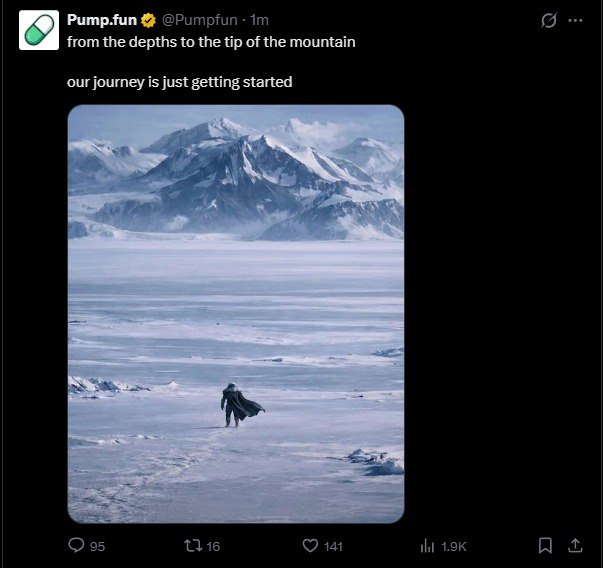 The traveler in the cold